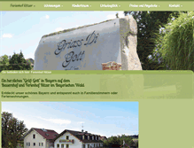 Tablet Screenshot of ferienhof-ritzer.de